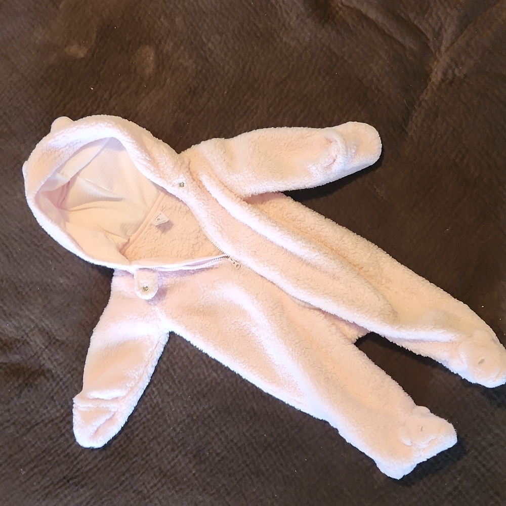 Fleece bunting suit